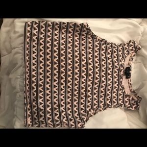 Patterned crop top